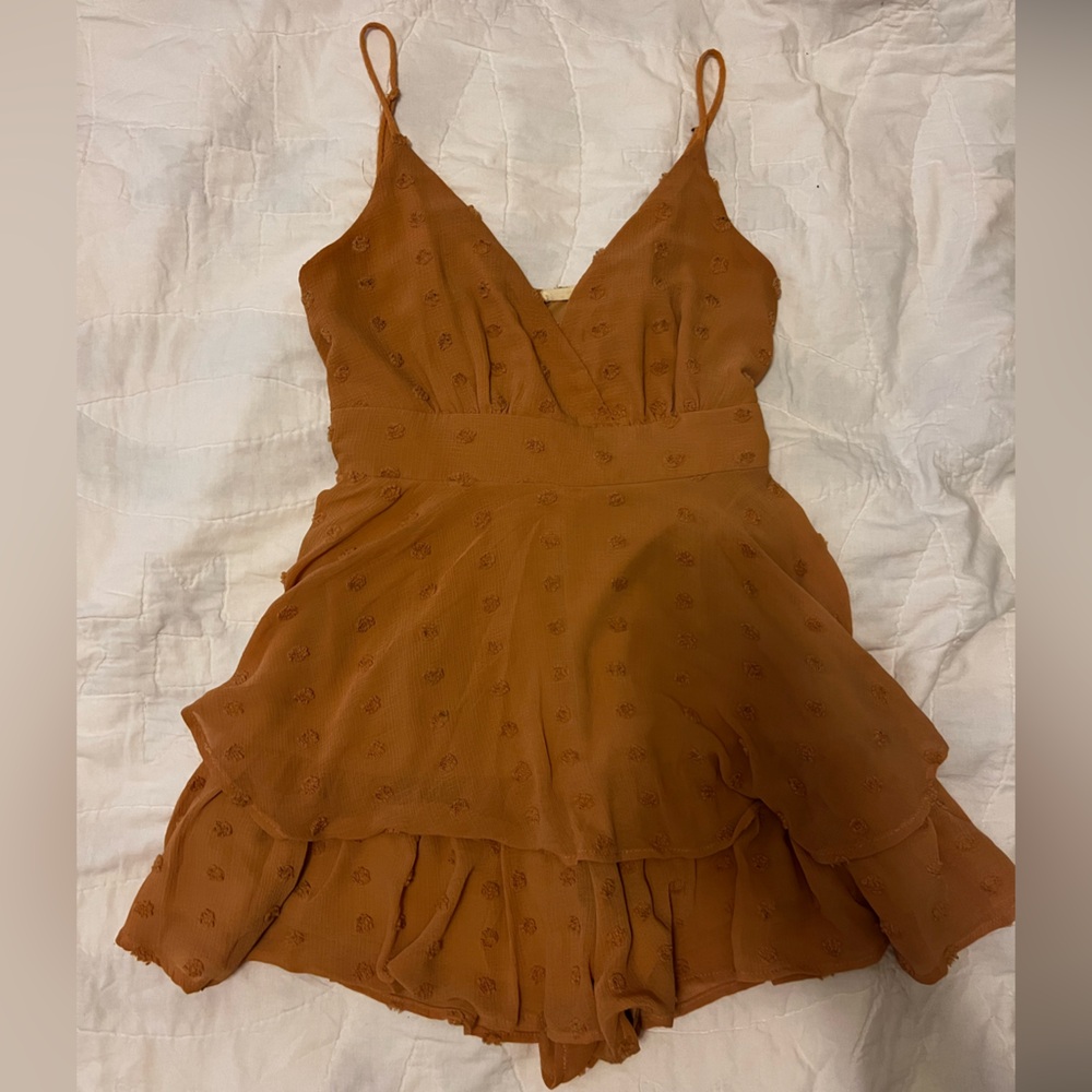 Mustard Yellow Romper